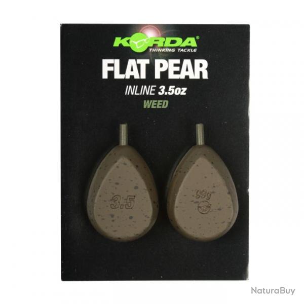 Plombs Korda Flat Pear Inline X2 140G