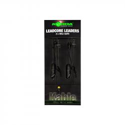 Montage Helicoptere Korda Leadcore Leader Heli Safe 1M x2 WEED