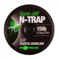 Tresse Gainee Korda N-Trap Semi-Stiff 20M 20LBS