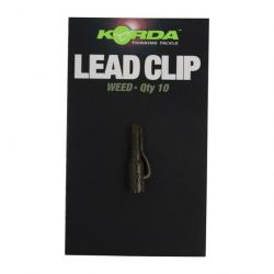 Clip Plombs Korda Safe Zone Lead Clips WEED