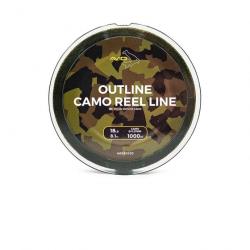 Nylon Avid Carp Outline Camo Reel Line 1000M 12LBS