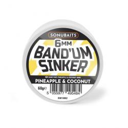 Dumbells Sonubaits Band'Um Sinker - Pineapple & Coconut 10Mm