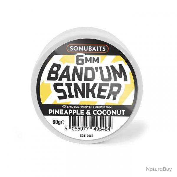 Dumbells Sonubaits Band'Um Sinker - Pineapple & Coconut 10Mm