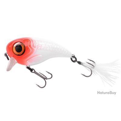 Leurre Crankbait Flottant Spro Fat Iris 60 CR - 6cm, 18g, Pour Brochet, Profondeur 2.5-3m, Action Vibrante