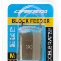 Plombs Feeder Cresta Accelerate Block Feeder Medium 30G