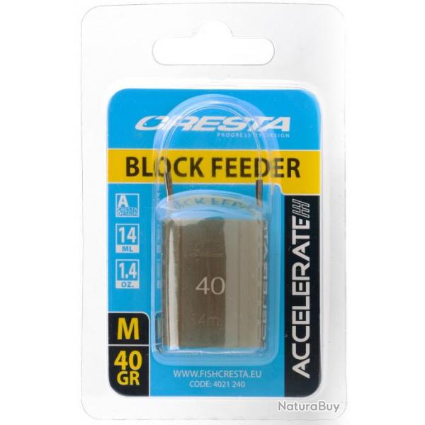 Plombs Feeder Cresta Accelerate Block Feeder Medium 40G