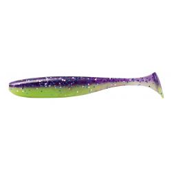 Leurre Souple Keitech Easy Shiner 6,5 - 16,5cm PURPLE CHARTREUSE