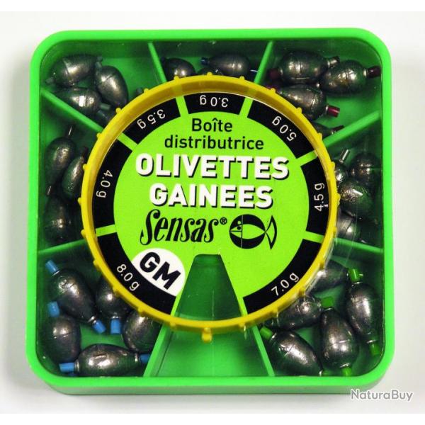 Boite Distributrice Sensas Olivette Gainee Grand Modele