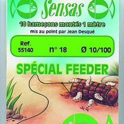 Hamecon Monte Sensas Feeder 100Cm N°14 14/100