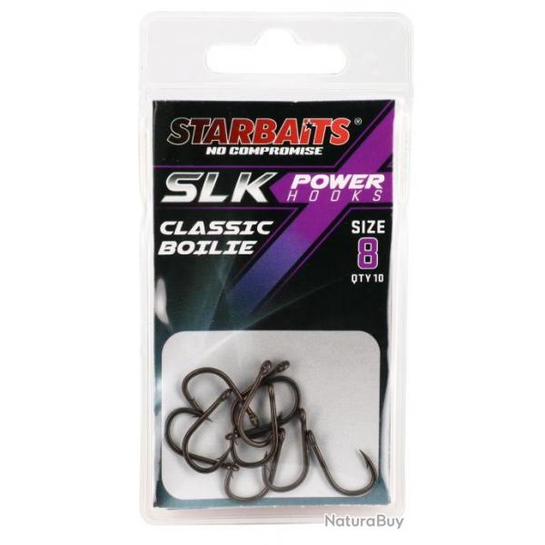 Hamecon Monte Starbaits Power Hook Ptfe Coated Classic Boilie N8