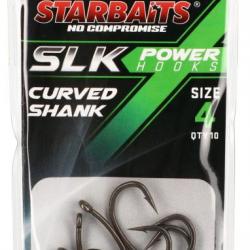 Hamecon Simple Starbaits Power Hook Ptfe Coated Curved Shank N°4