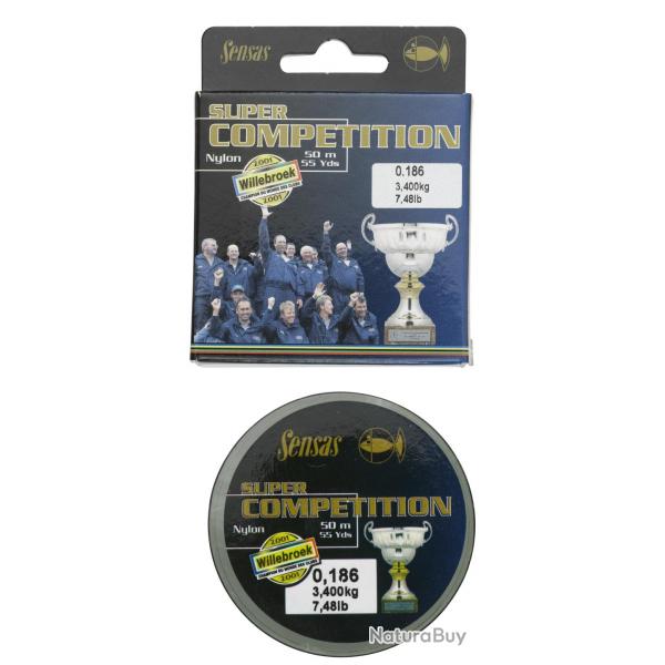 Nylon Sensas Super Competition 50M 20/100-4KG
