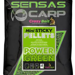 Pellet Sensas Mini Sticky 700G Power Green