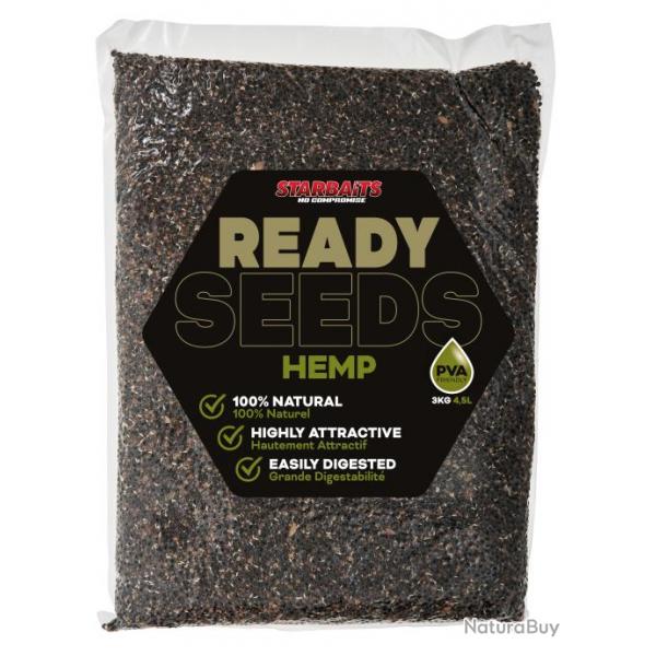 Graine Starbaits Ready Seeds Hemp 3KG