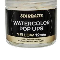 Bouillette Flottante Starbaits Watercolor Pop Ups Yellow 12MM