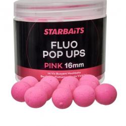 Bouillette Flottante Starbaits Fluo Pop Ups Pink 70G 16MM