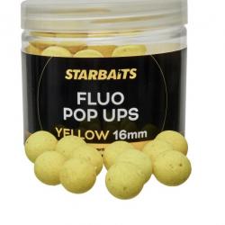 Bouillette Flottante Starbaits Fluo Pop Ups Yellow 70G 16MM