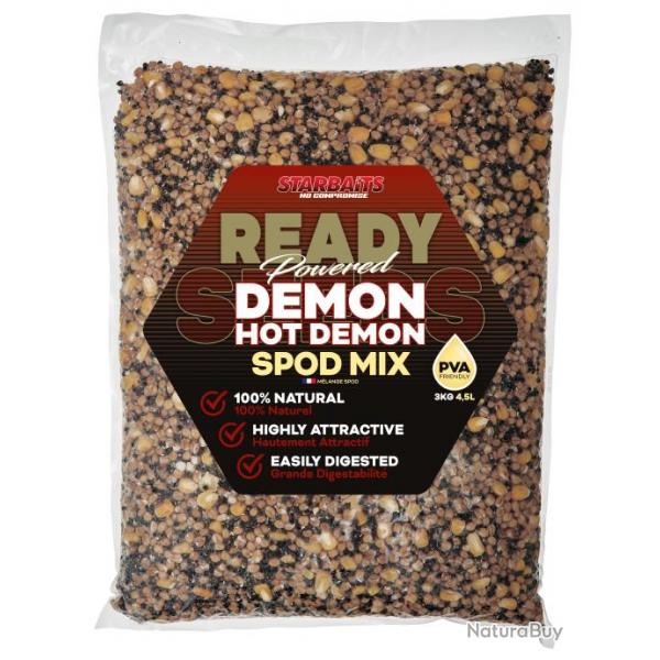 Graine Starbaits Ready Seeds Demon Spod Mix 3KG