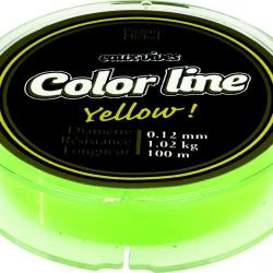 Monofilament Pezon & Michel Eaux Vives Color Line Yellow 16,5/100-2KG