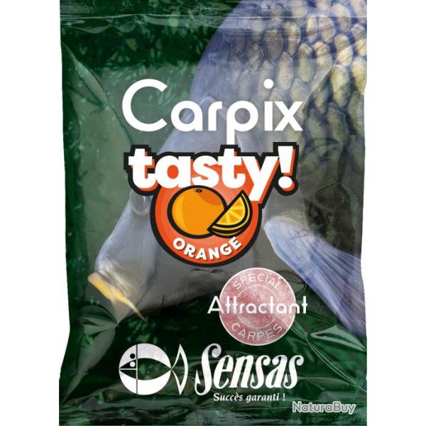 Additif En Poudre Sensas Carpix Tasty 300gr Orange