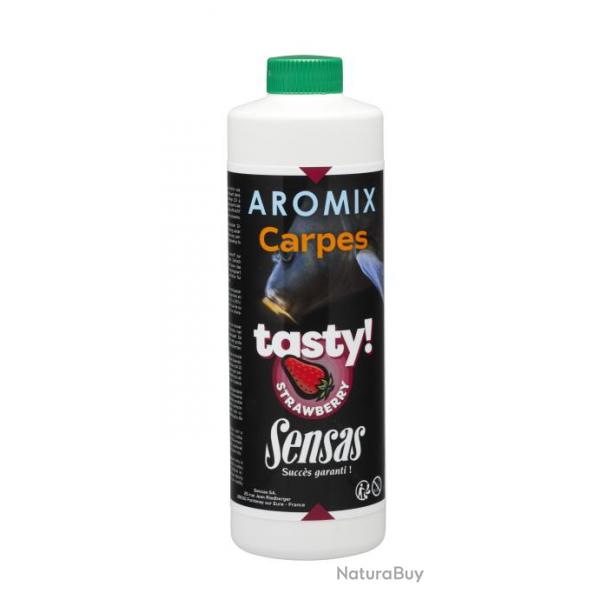 Additif Liquide Sensas Aromix Carp Tasty 500ml Strawberry
