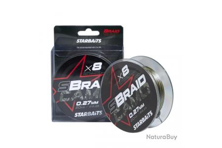 Starbaits S Braid Camo X8 0.27 mm 20 kg 300 m