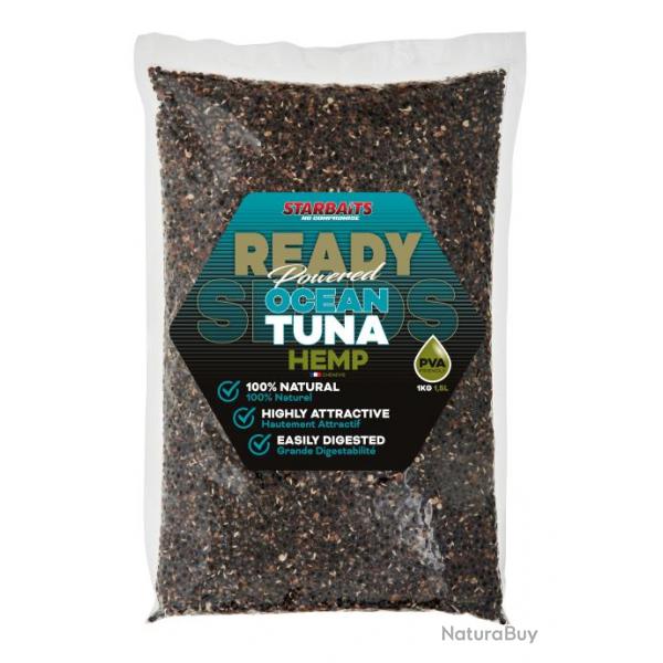Graine Starbaits Ready Seeds Ocean Tuna Hemp 1kg