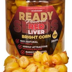 Graine Starbaits Ready Seeds Bright Corn Red Liver 250Ml