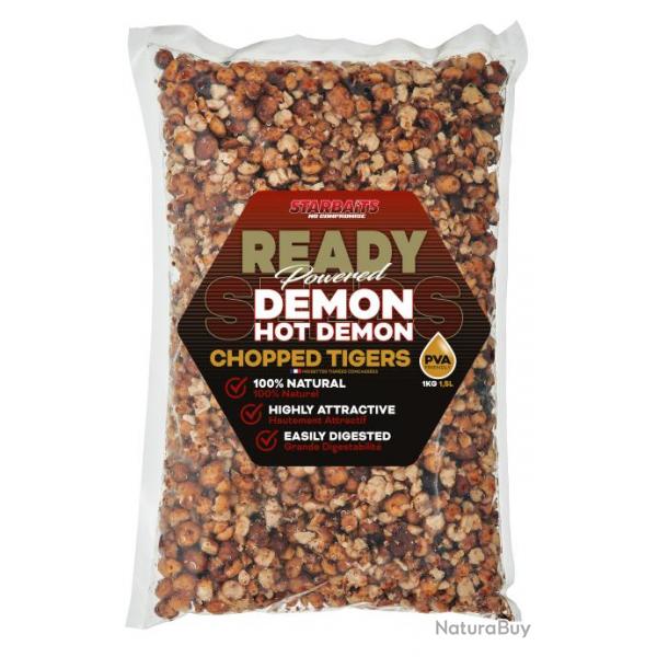 Graine Starbaits Ready Seeds Demon Chopped Tigers 1kg