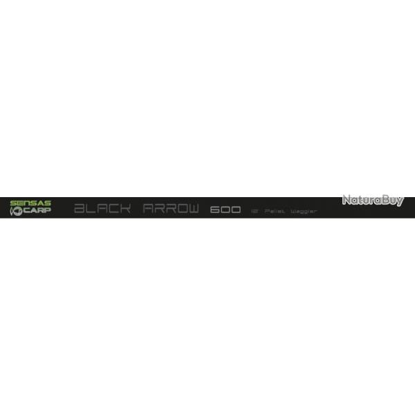 Canne Sensas Black Arrow 600 Pellet Waggler 12' 3.60M