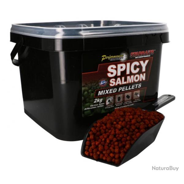 Pellet Starbaits Spicy Salmon Mixed 2kg