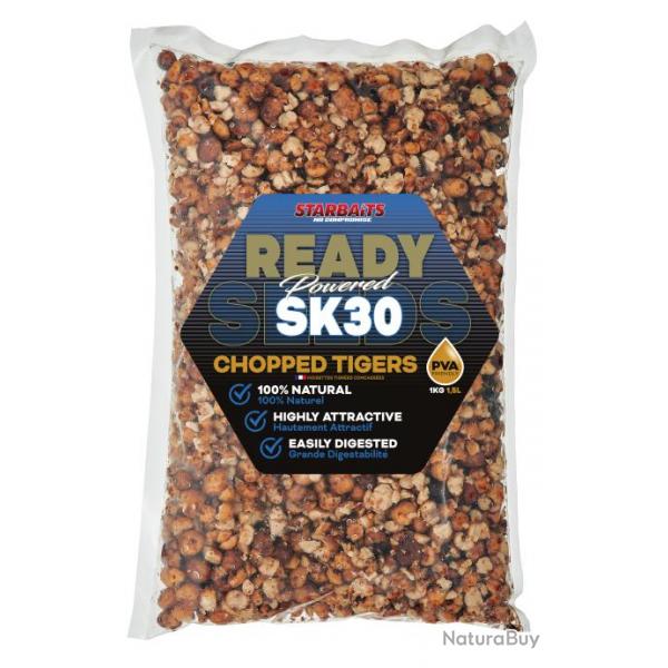 Graine Starbaits Ready Seeds Sk30 Chopped Tigers 1kg
