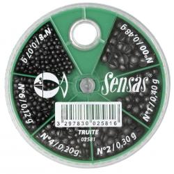 Boite Standard Sensas Truite (T8-6-4-2-1-00)