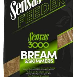 Amorce Feeder Sensas 3000 Bream & Skimmers 1kg
