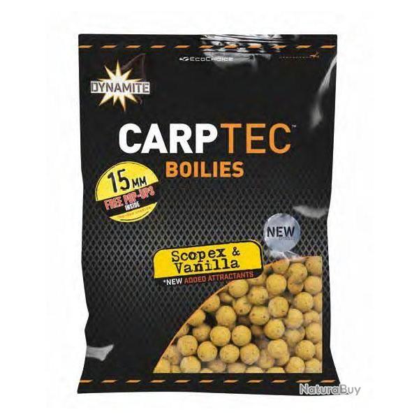 Bouillette Dynamite Baits Carptec Scopex & Vanilla 1Kg 15MM