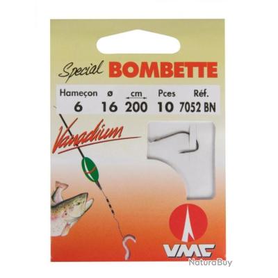 Pack De 3 Lignes Montées Ragot - Hameçon N°8 - Pour Truite Et Gros Poissons - Prêt à Pêcher
