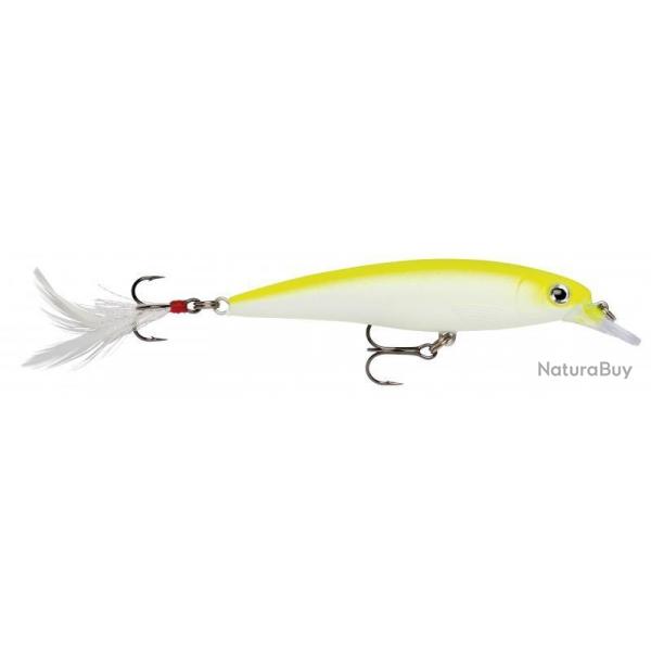 Leurre Rapala X-Rap 10cm - 13g SILVER FLUORESCENT CHARTREUSE UV