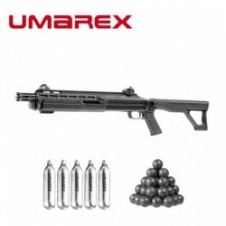 Pack Fusil RAM Umarex T4E HDX 68, calibre 68 CO2 Version 16 joules + munitions + 5 Co2