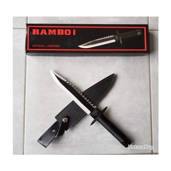!!!!TOP PROMO !!!! Poignard couteau manchette RAMBO 1 .Rf 179