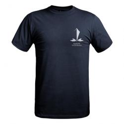 T shirt imprimé Strong logos Marine Nationale A10 Equipment Bleu marine