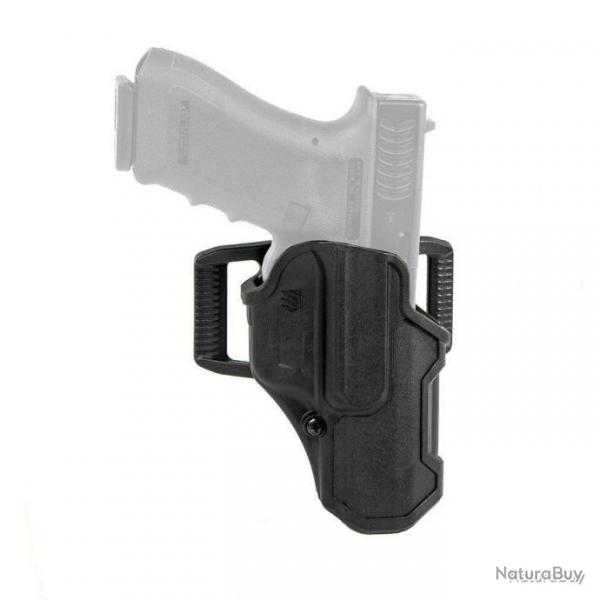 Holster T-Series L2C Glock 17/22/31/34/35/41/47 Blackhawk - Noir - Glock 17 / 22 / 31 / 34 / 35 / 41