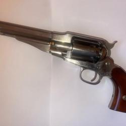 Remington 1858 Nickelé intégrale CAL 36 Réplique PIETTA