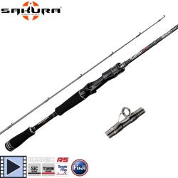 Canne Casting Sakura Iconic RS ICRSC 6101 MH The Beat 2.08m 7-28g