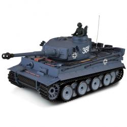 Tank RC Tiger 1 1/16 ème RTR Fonctions IR et Billes