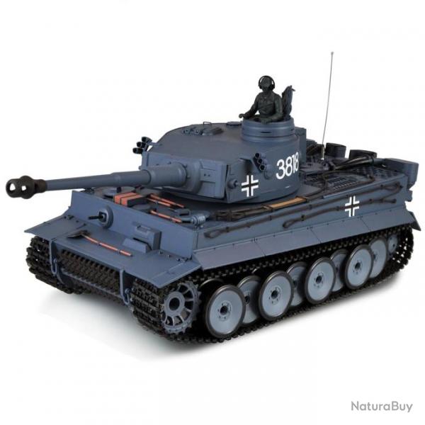 Tank RC Tiger 1 1/16 me RTR Fonctions IR et Billes