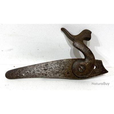 Outil Ancien Pour Fusil : Chasse-furet En Bois - état Correct