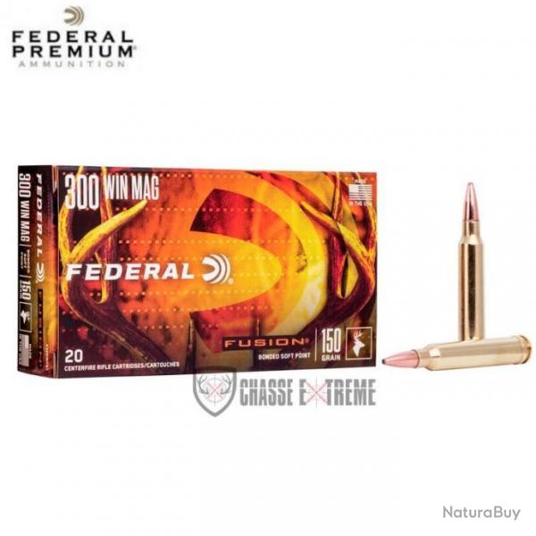 20 Munitions FEDERAL Fusion Cal 243 Win 95Gr Soft Point