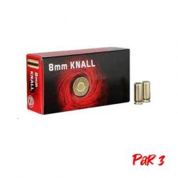 Balles à blanc Geco Par 50 - Cal. 8 mm knall - Par 3