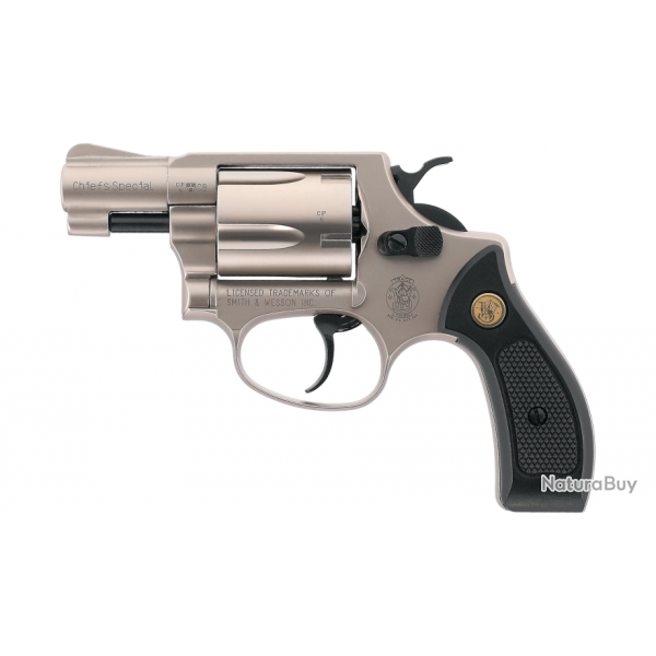 Revolver Smith & Wesson Chiefs Special - Cal. 9 mm R.K - Chrome