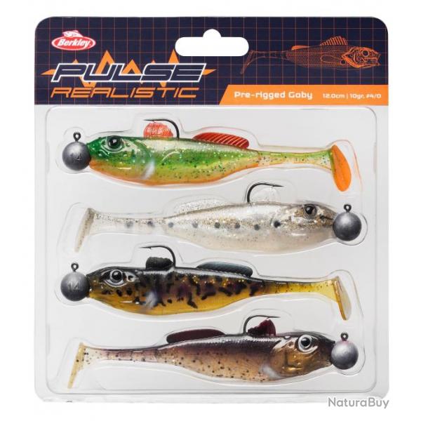 Leurre Souple Berkley Pulse Realistic Goby 7Cm (X4) Assortis